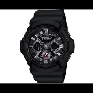 G-Shock GA201 BIG COMBI W/METAL